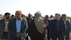 بازدید بازرس کل استان خراسان رضوی از تقاطع غیرهمسطح شهید هریری و پارک شهرک شهید رجایی مشهد